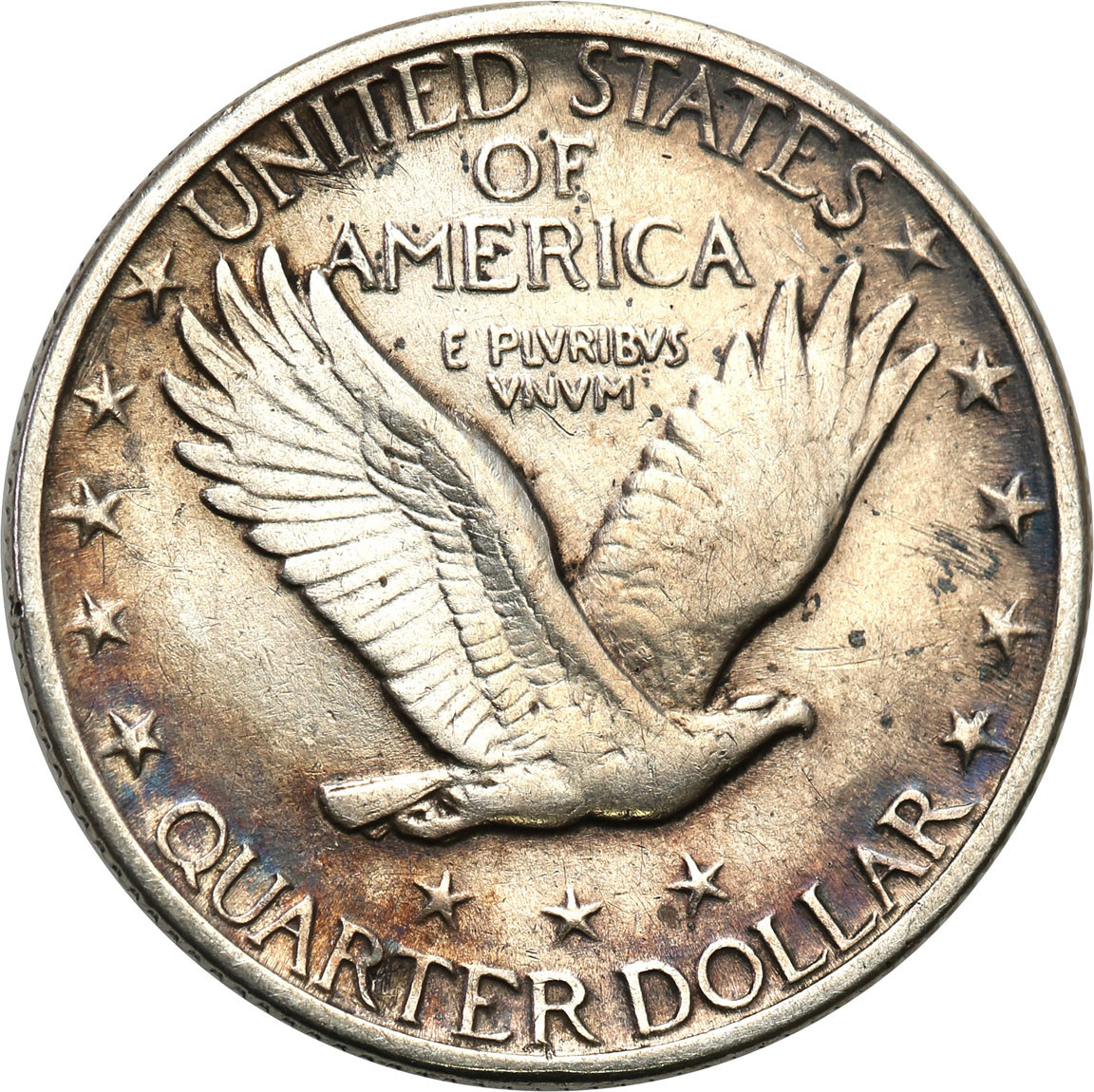 USA. 1/4 dolara  1918 D, Denver, typ Liberty
